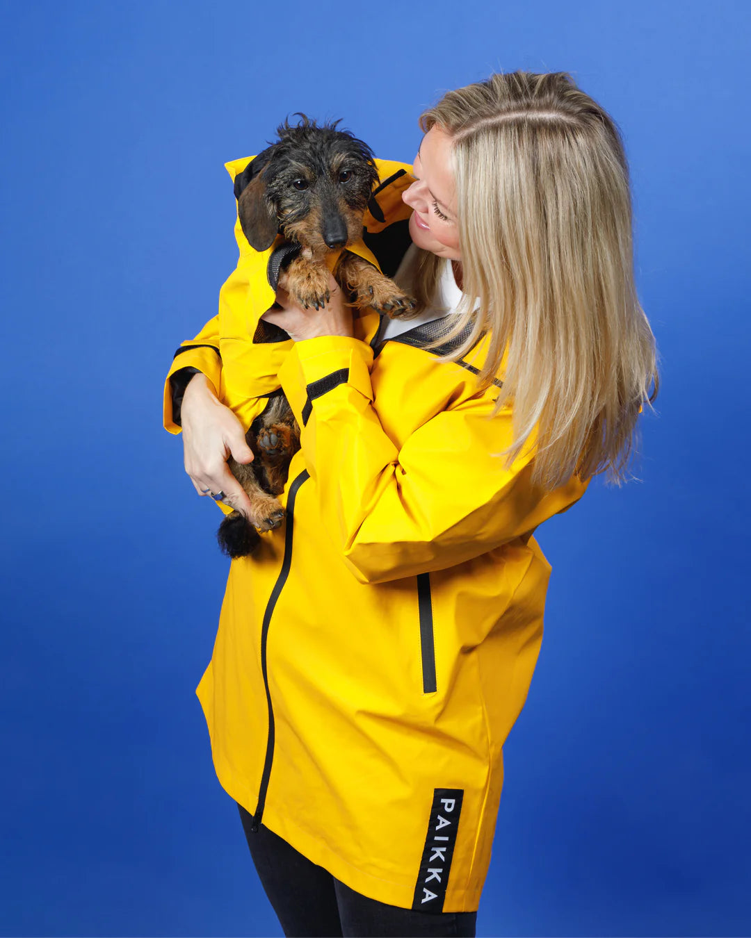Human Visibility Raincoat Yellow for Women