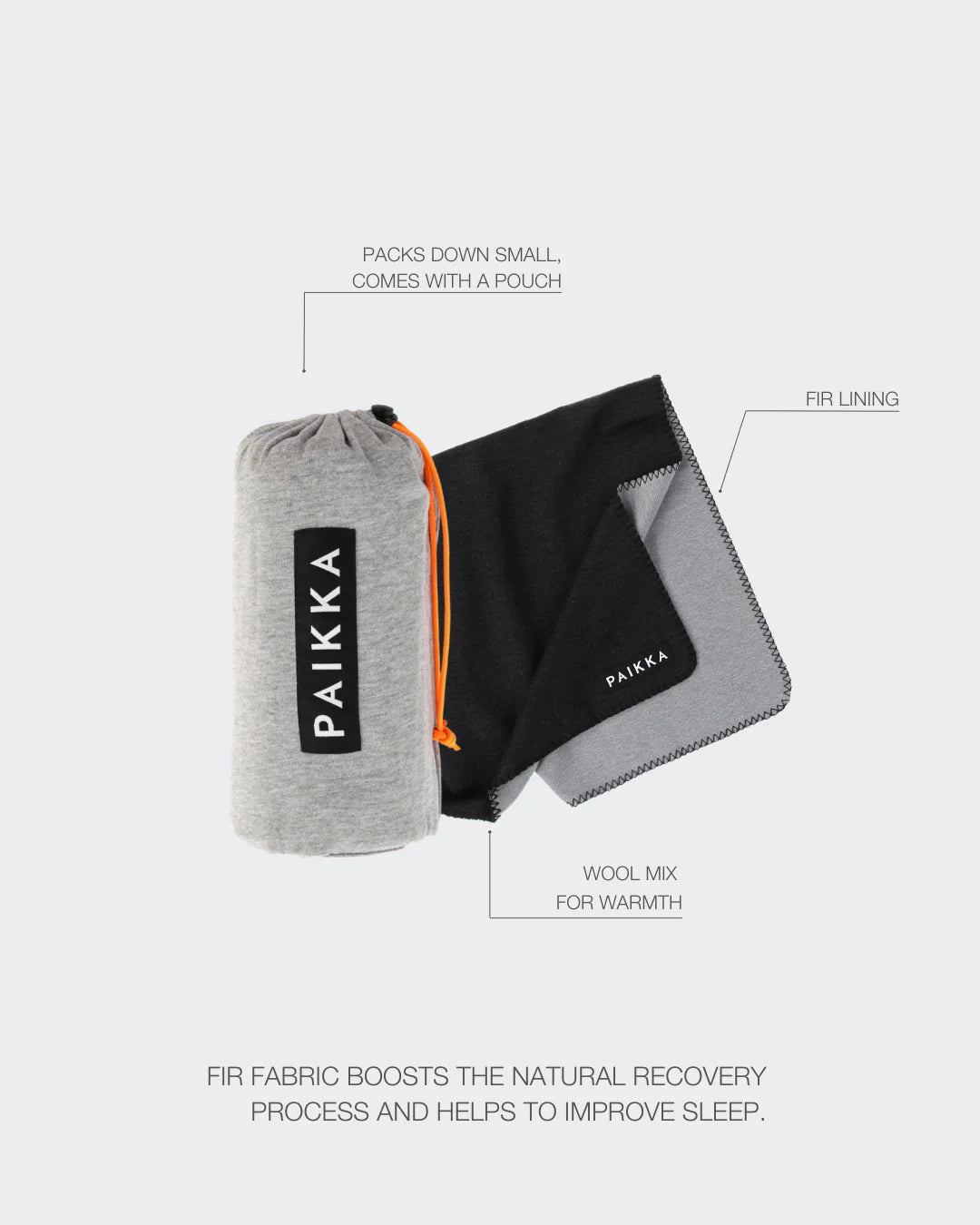 Recovery Blanket Grey for Dogs